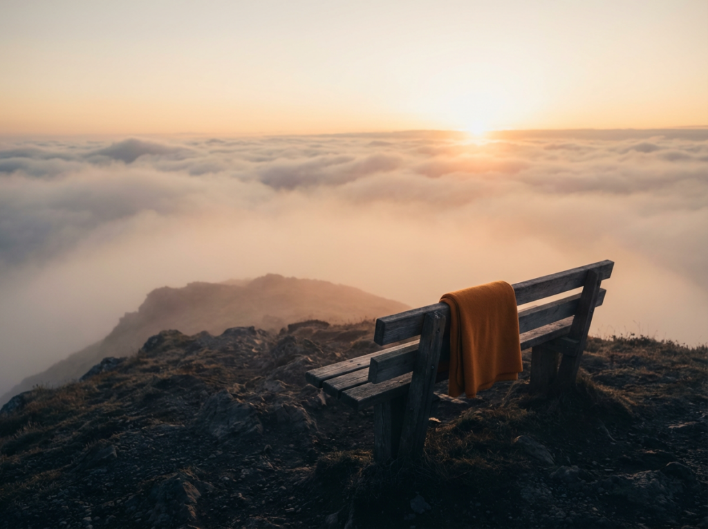 cinematic moody photograph of a single empty w